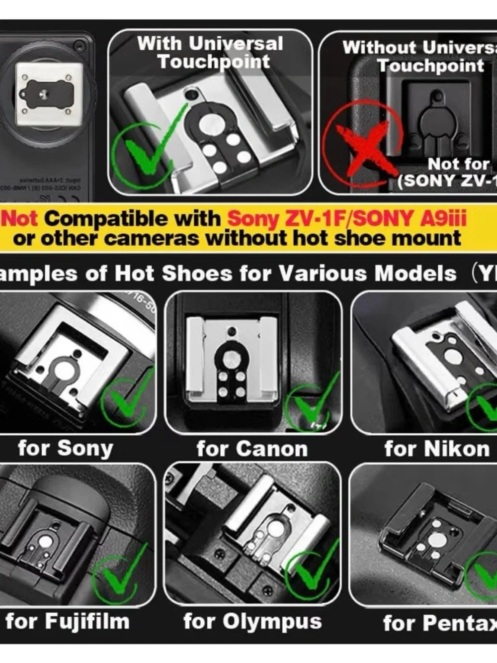 Godox iM30 Compact Camera Flash - Black